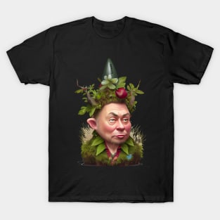 Portrait of Elon Musk as a Gnome T-Shirt